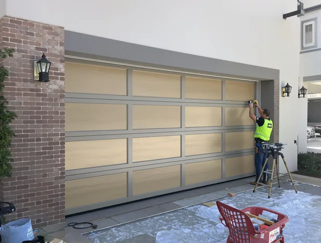 Garage door replacement service by Eastlake Garage Door Repair in Eastlake