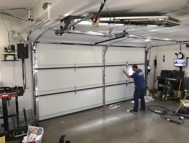 Professional garage door repair service by Eastlake Garage Door Repair in Eastlake