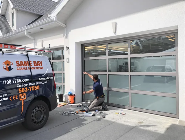 Same-day garage door repair service by Eastlake Garage Door Repair in Eastlake